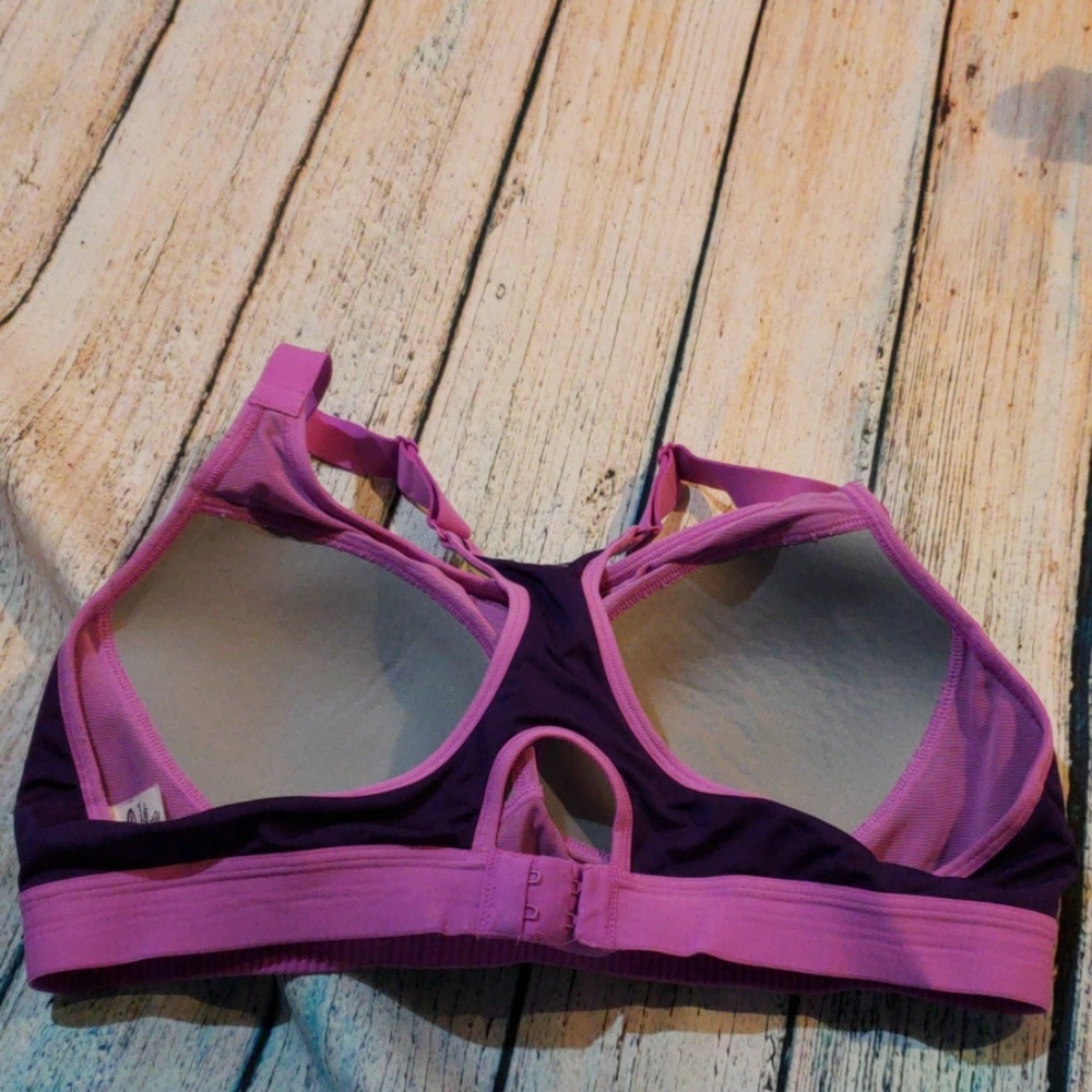 Exercise bra-purple - Picture 3 of 5